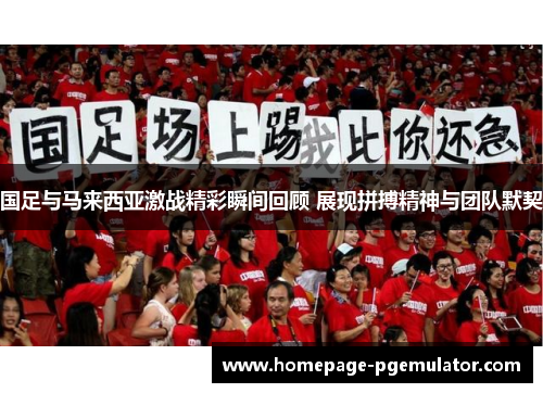 国足与马来西亚激战精彩瞬间回顾 展现拼搏精神与团队默契