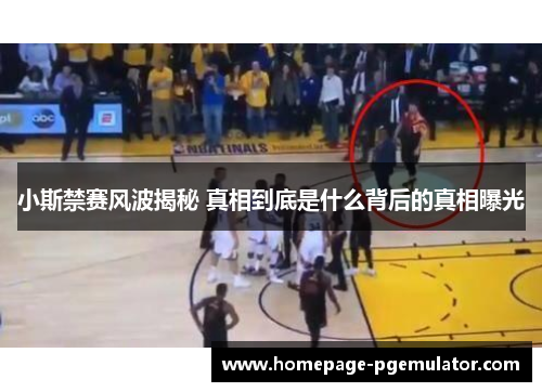 小斯禁赛风波揭秘 真相到底是什么背后的真相曝光