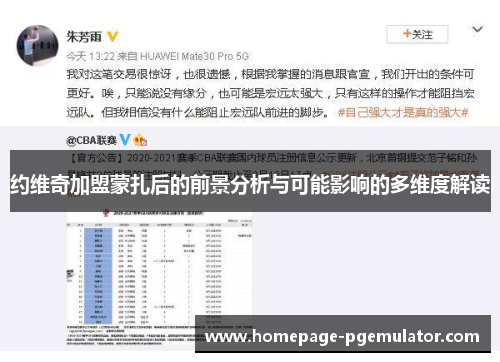 约维奇加盟蒙扎后的前景分析与可能影响的多维度解读