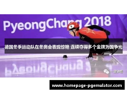 德国冬季运动队在冬奥会表现惊艳 连续夺得多个金牌为国争光 德国冬季运动队在冬奥会表现惊艳 连续夺得多个金牌为国争光